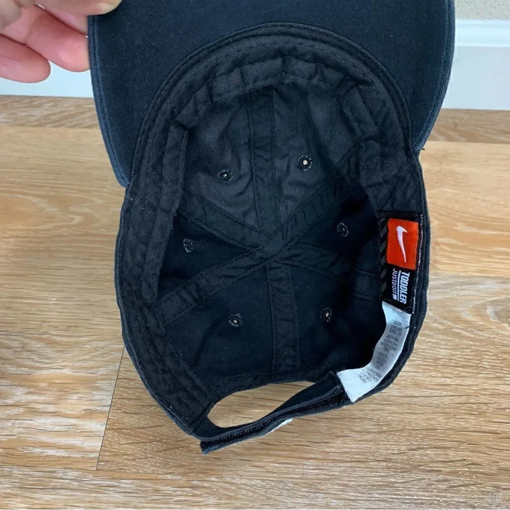 Nike Toddler Black Adjustable Baseball Cap Hat